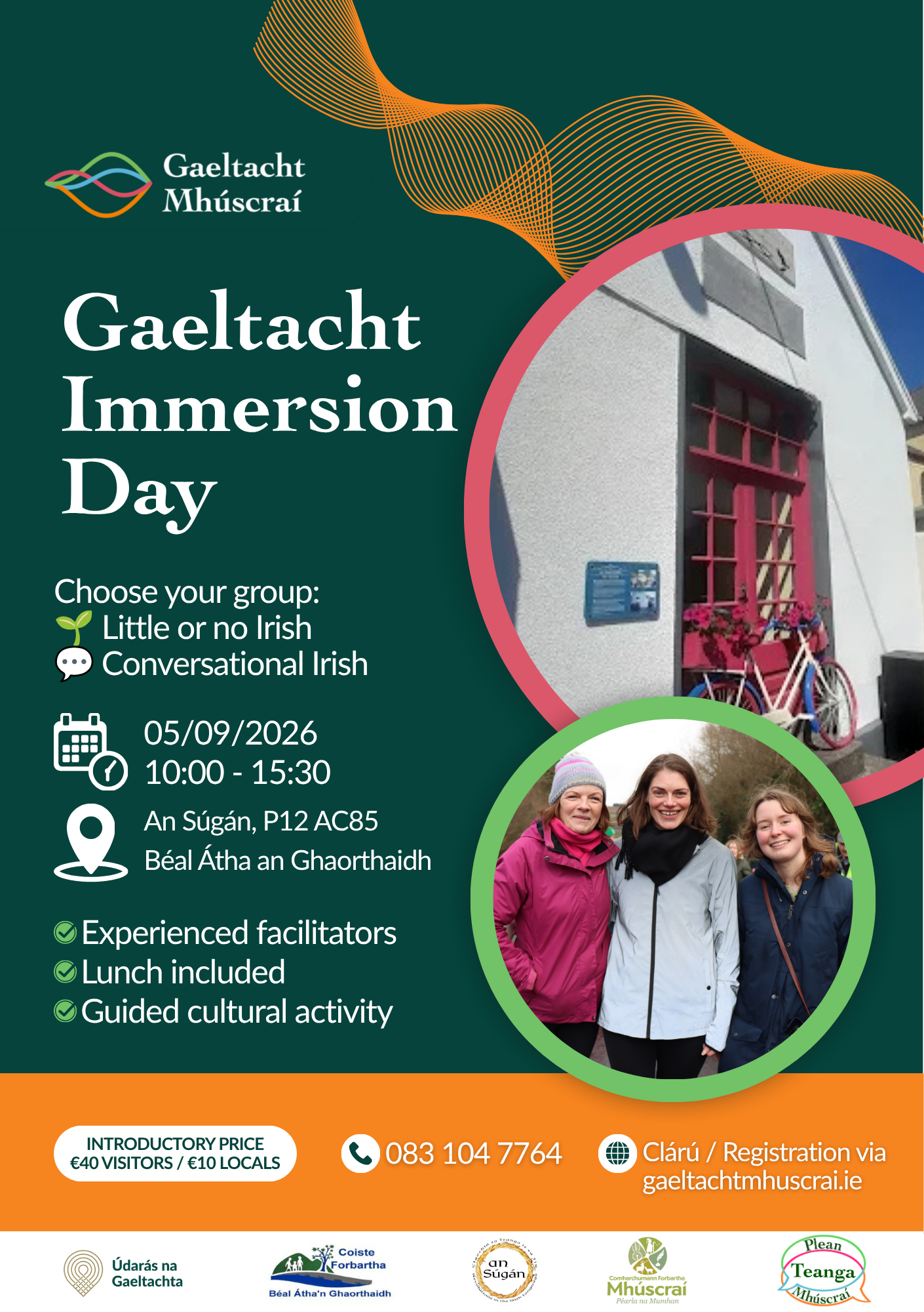 Gaeltacht Immersion Day, Béal Átha an Ghaorthaidh – 5 September 2026